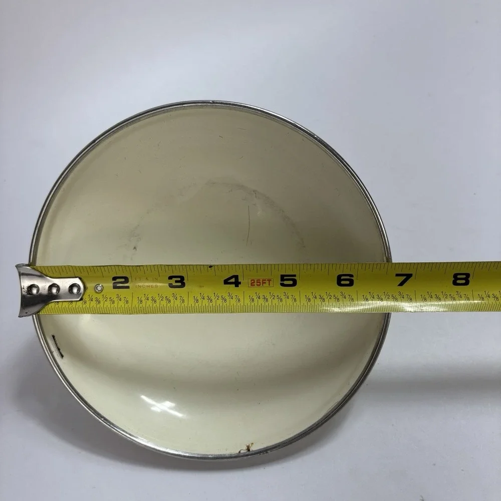 ASTA VILLEROY & BOCH Enamelware Geranium LID ONLY Replacement 6.5